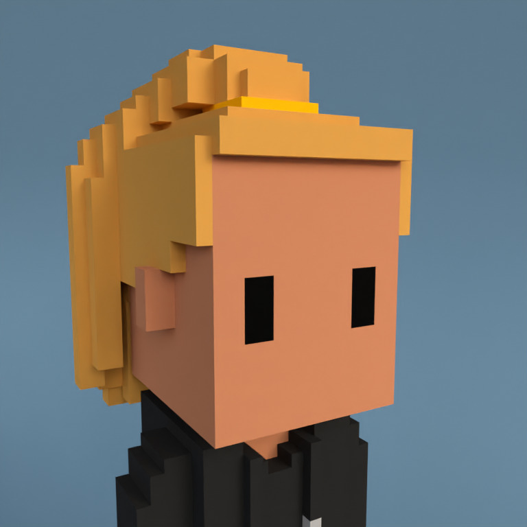 Meebit #8879 — Portrait