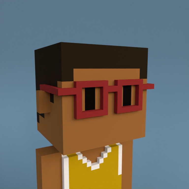 Meebit #8880 — Portrait