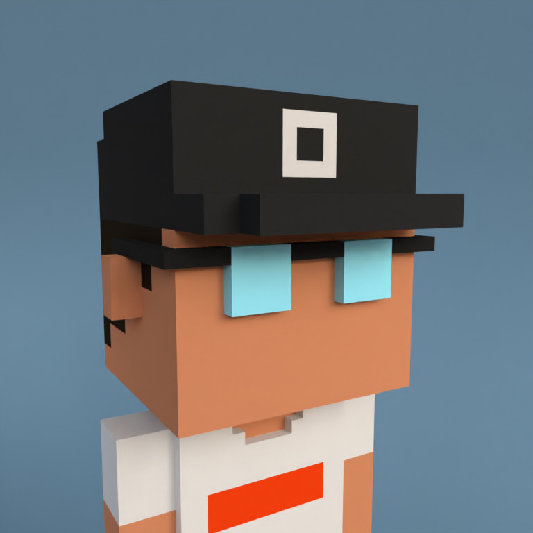 Meebit #8883 — Portrait