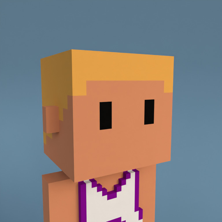 Meebit #8886 — Portrait