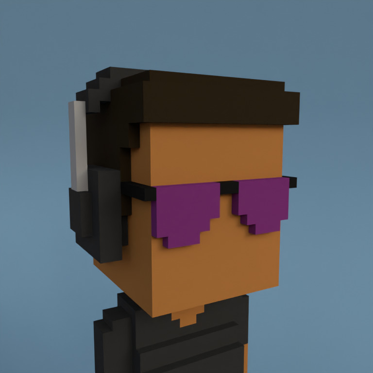 Meebit #8887 — Portrait
