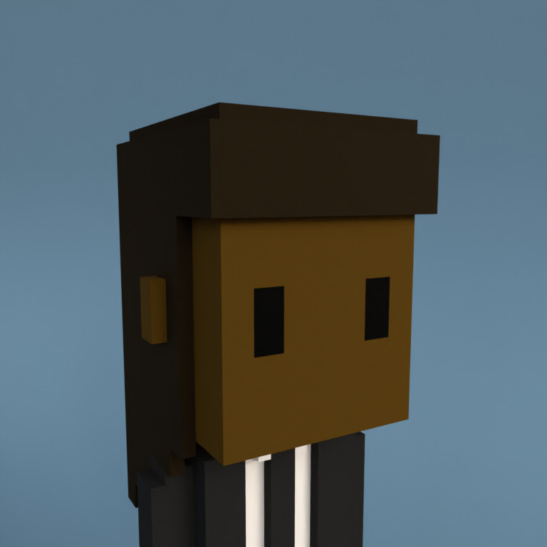 Meebit #8889 — Portrait