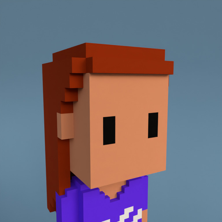 Meebit #8890 — Portrait