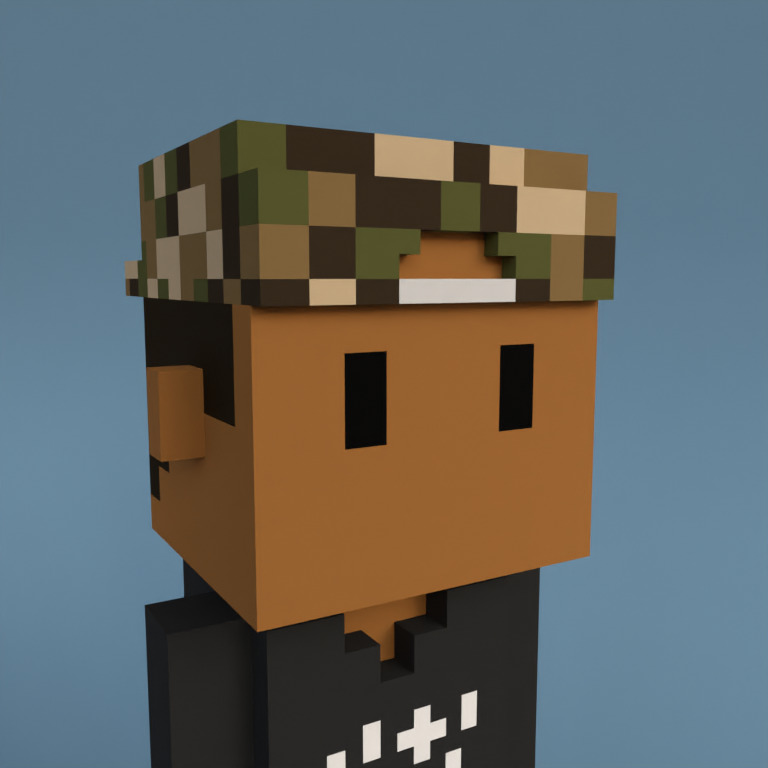 Meebit #8905 — Portrait