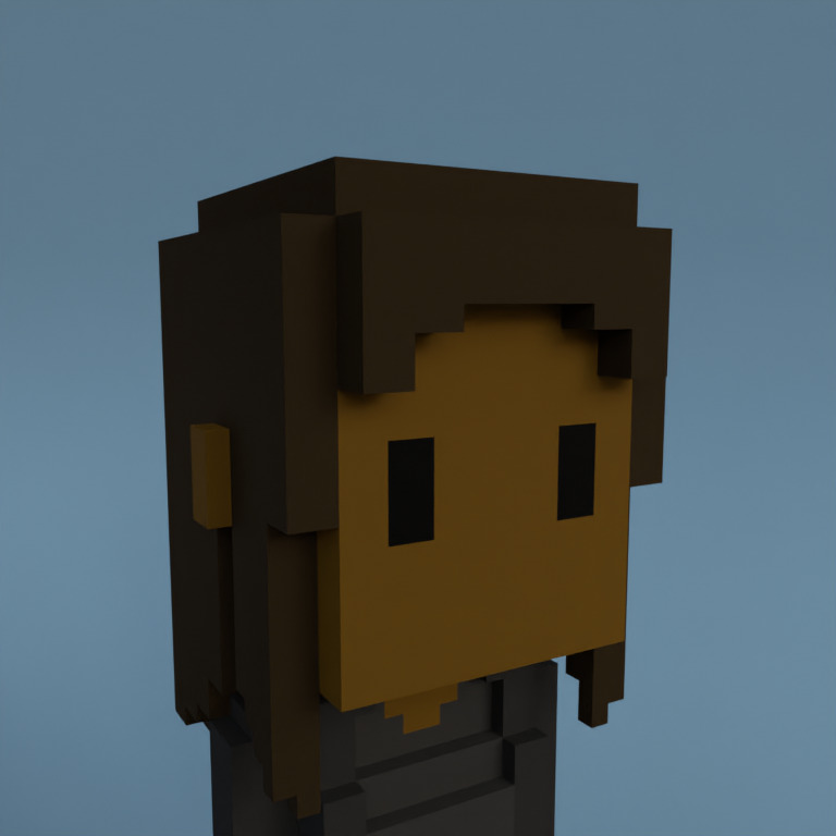 Meebit #8906 — Portrait