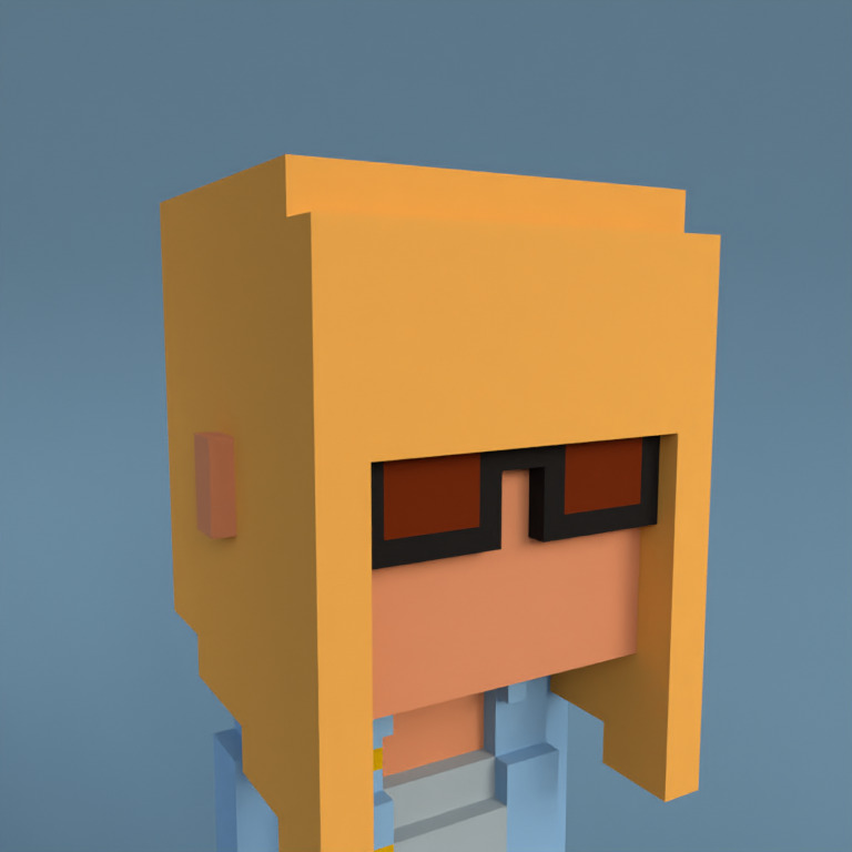 Meebit #8908 — Portrait