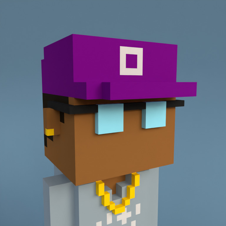 Meebit #8909 — Portrait