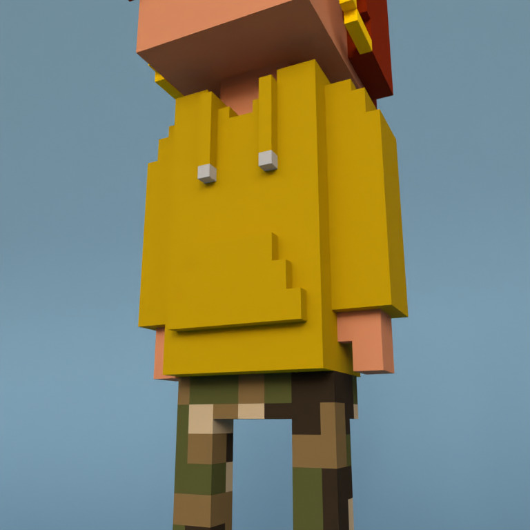 Meebit #8912 — Outfit