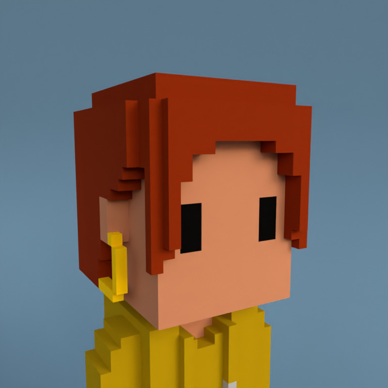 Meebit #8912 — Portrait