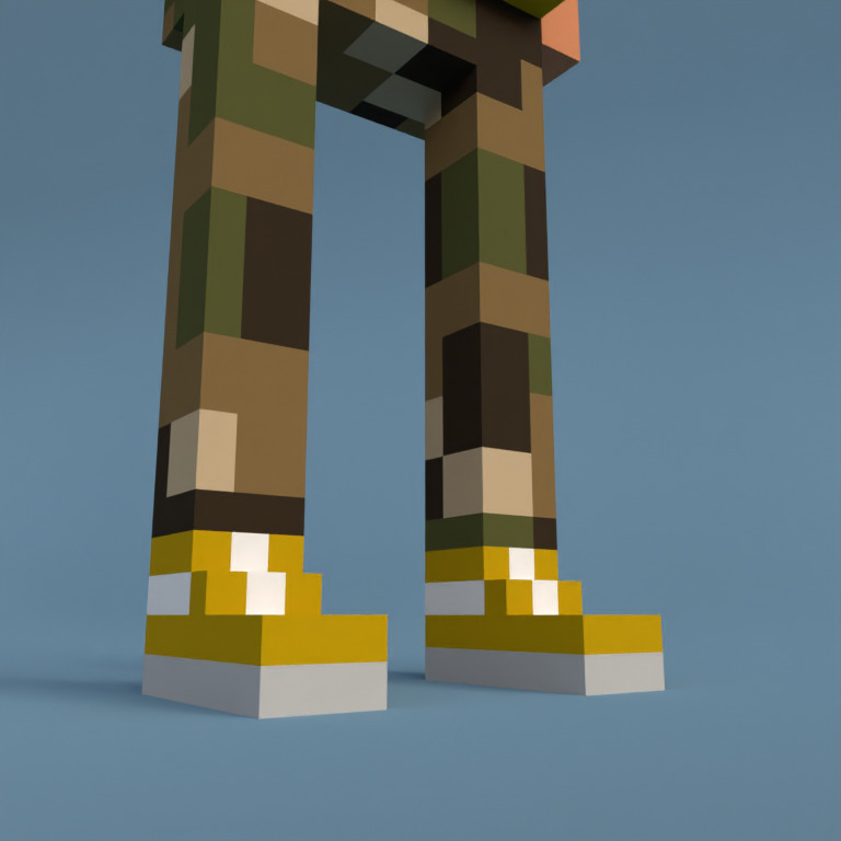 Meebit #8912 — Shoes