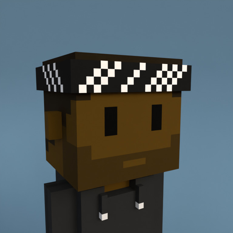 Meebit #8914 — Portrait