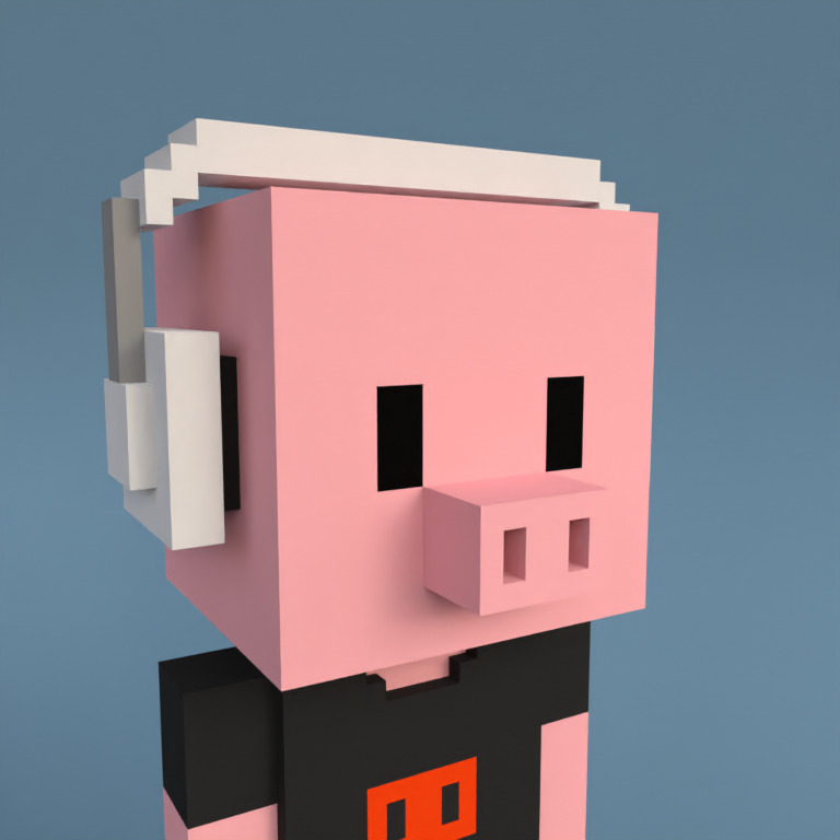 Meebit #8923 — Portrait