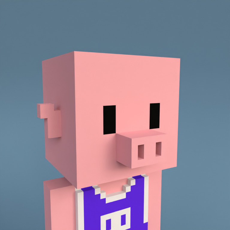 Meebit #8930 — Portrait