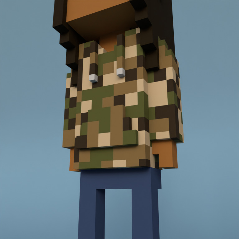 Meebit #8933 — Outfit