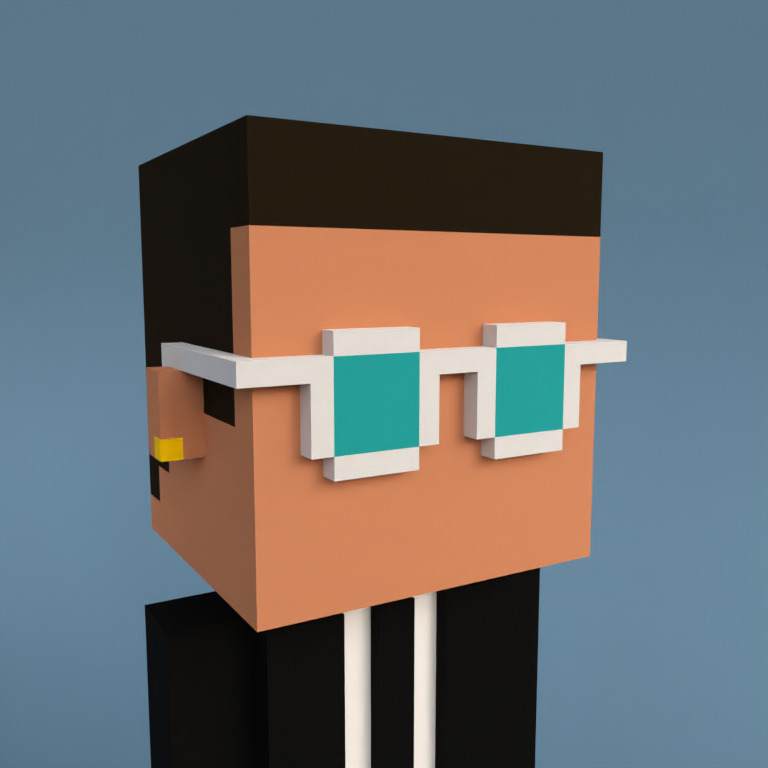 Meebit #8942 — Portrait