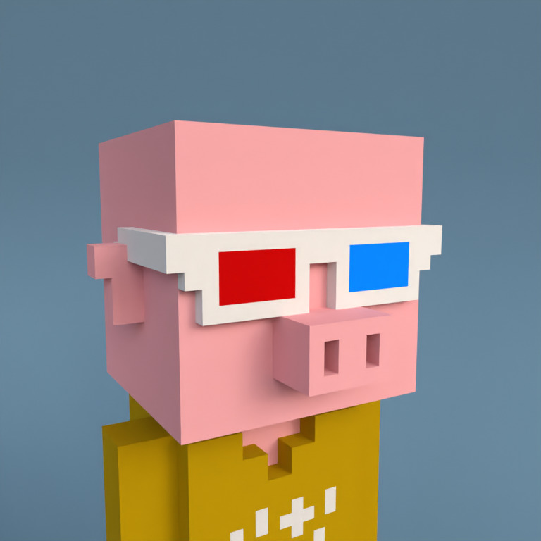 Meebit #8973 — Portrait