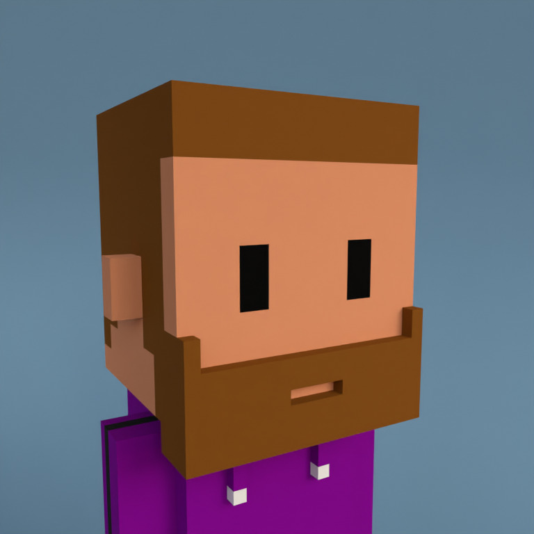 Meebit #8984 — Portrait