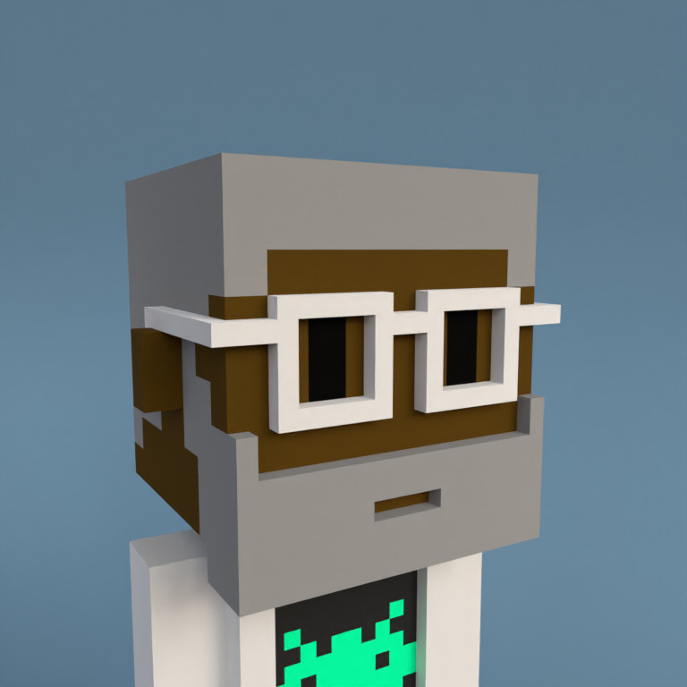 Meebit #8986 — Portrait