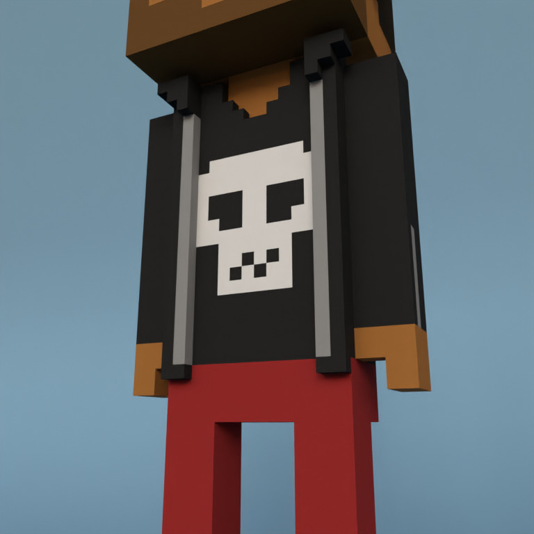 Meebit #8987 — Outfit