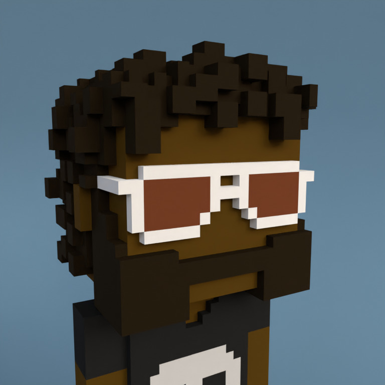 Meebit #8991 — Portrait