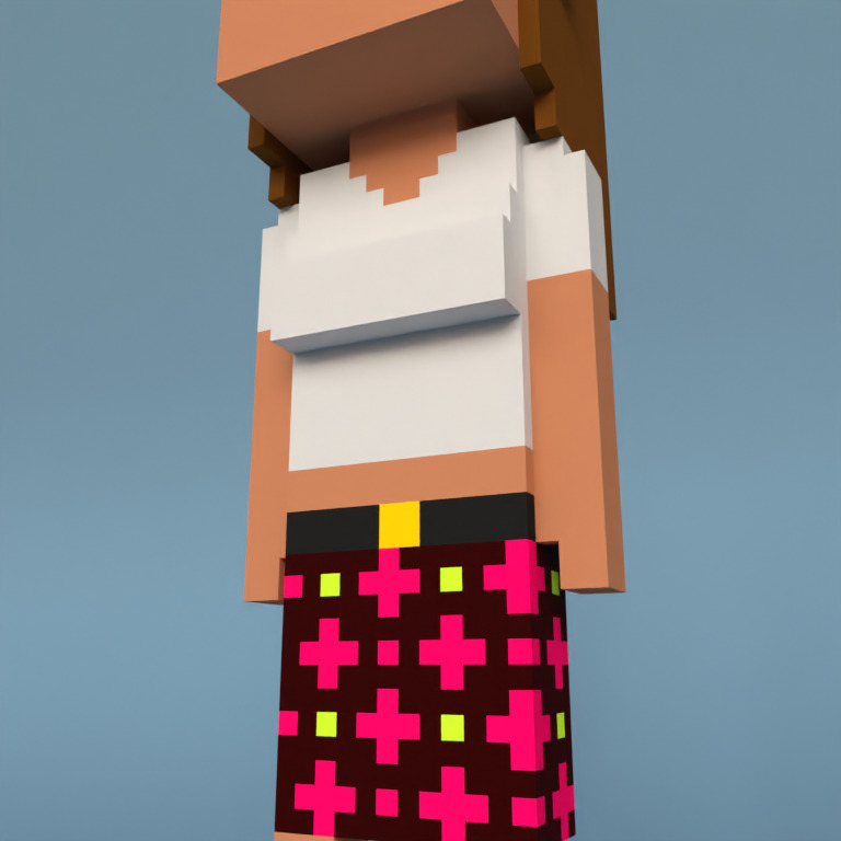 Meebit #8992 — Outfit