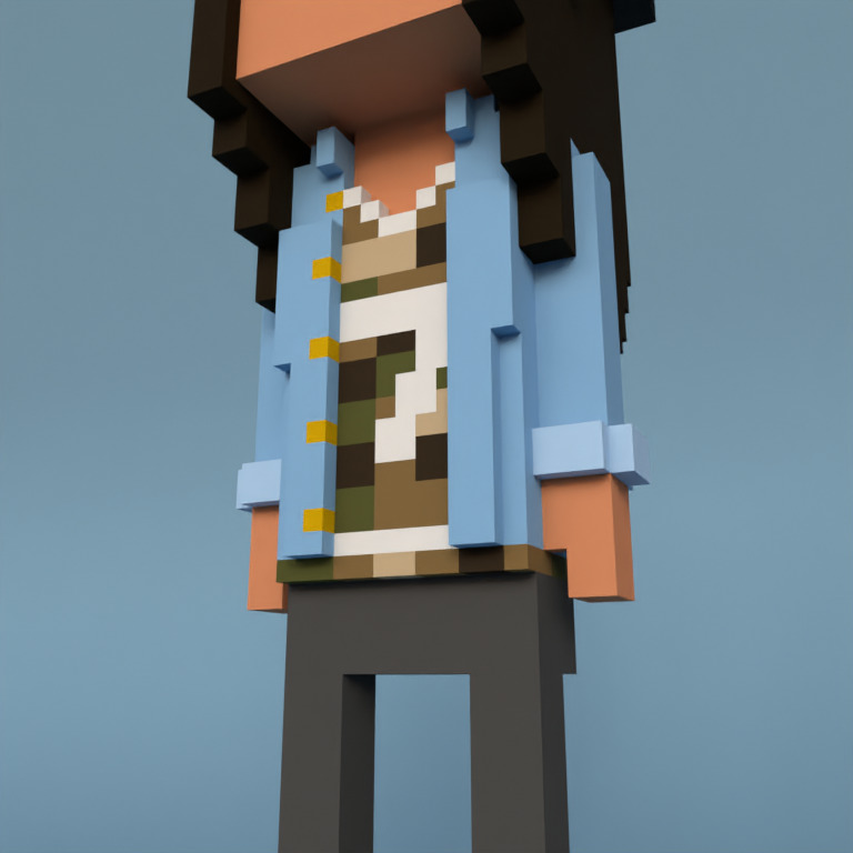 Meebit #8993 — Outfit