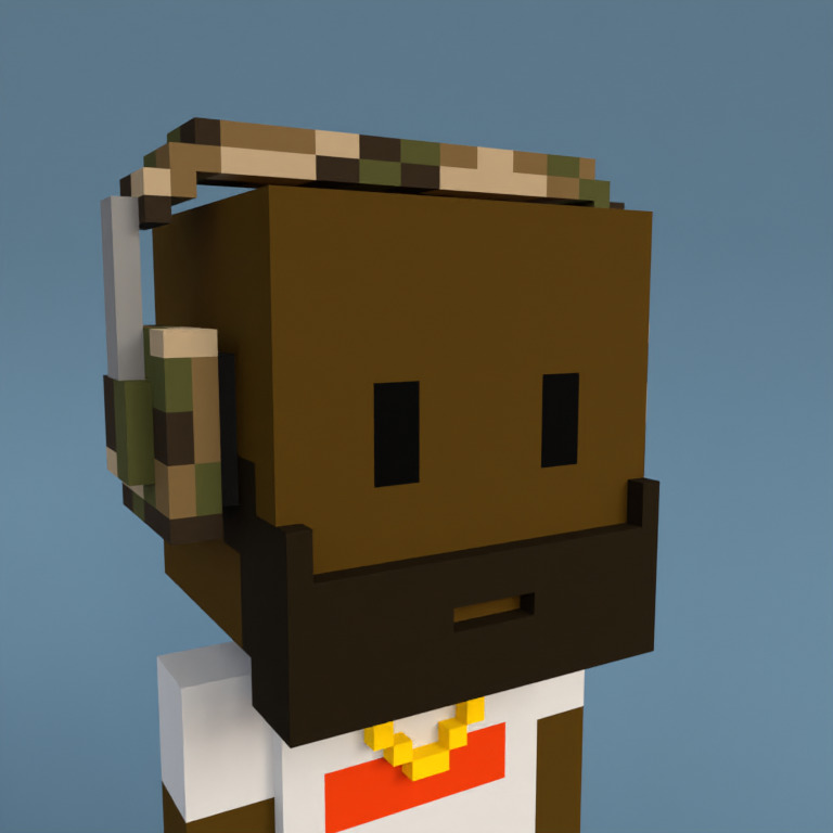 Meebit #8997 — Portrait