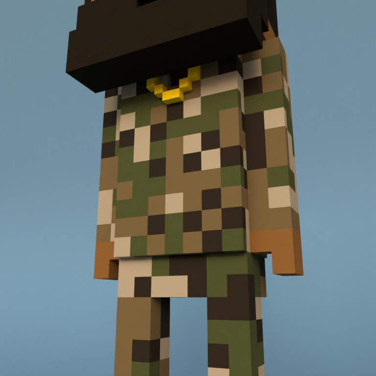 Meebit #9000 — Outfit