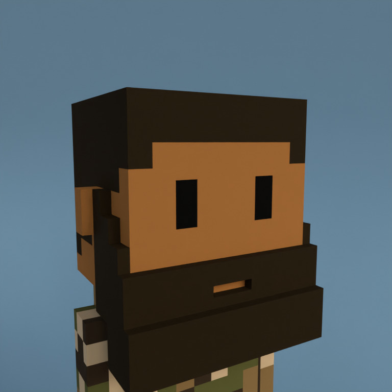 Meebit #9000 — Portrait