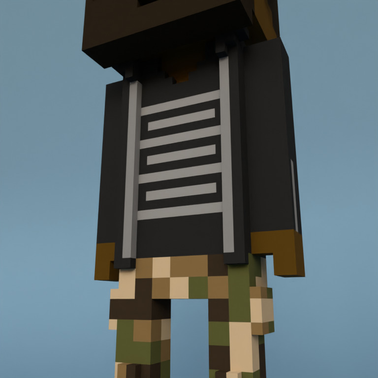 Meebit #9002 — Outfit