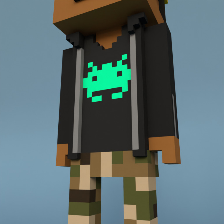 Meebit #9007 — Outfit