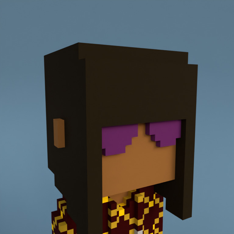 Meebit #9009 — Portrait