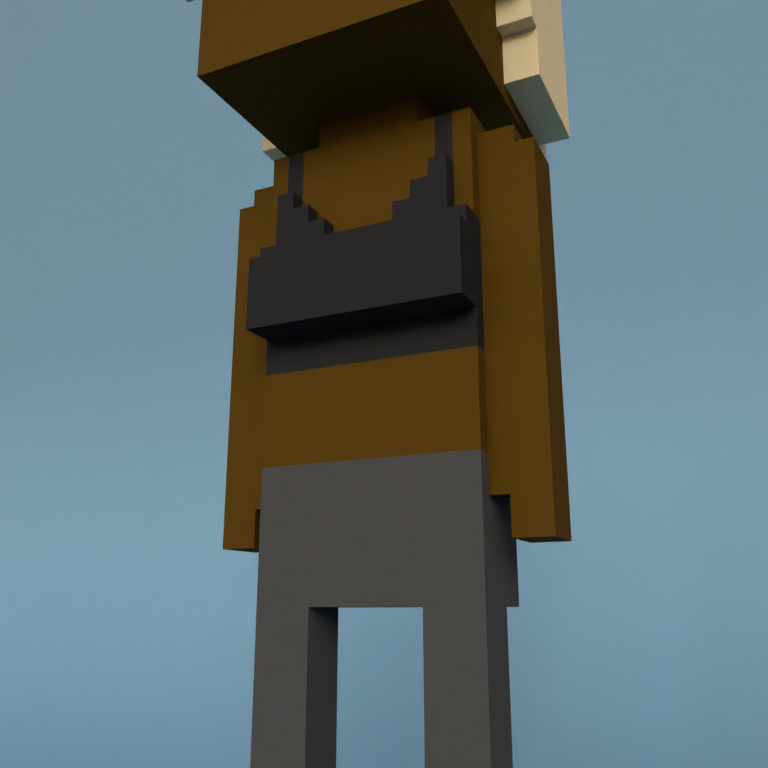 Meebit #9010 — Outfit