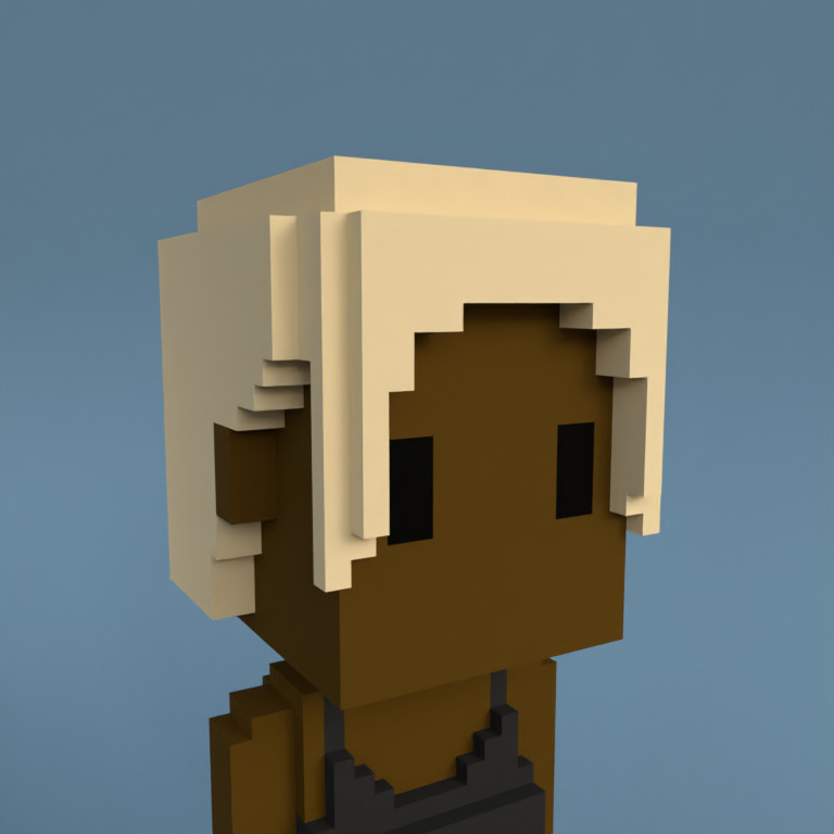 Meebit #9010 — Portrait