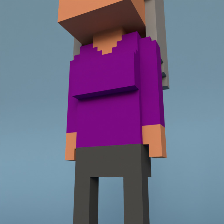 Meebit #9012 — Outfit