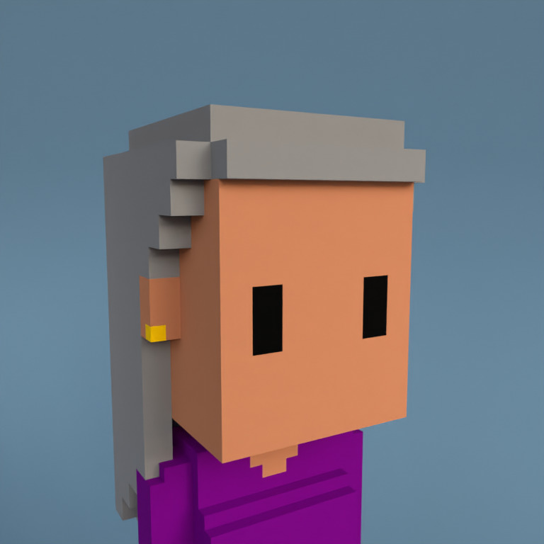 Meebit #9012 — Portrait