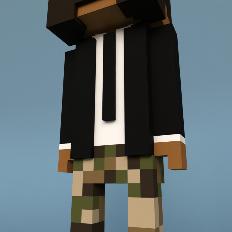 Meebit #9015 — Outfit