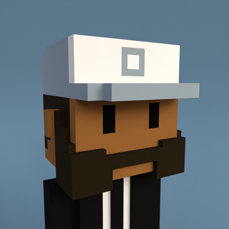 Meebit #9015 — Portrait