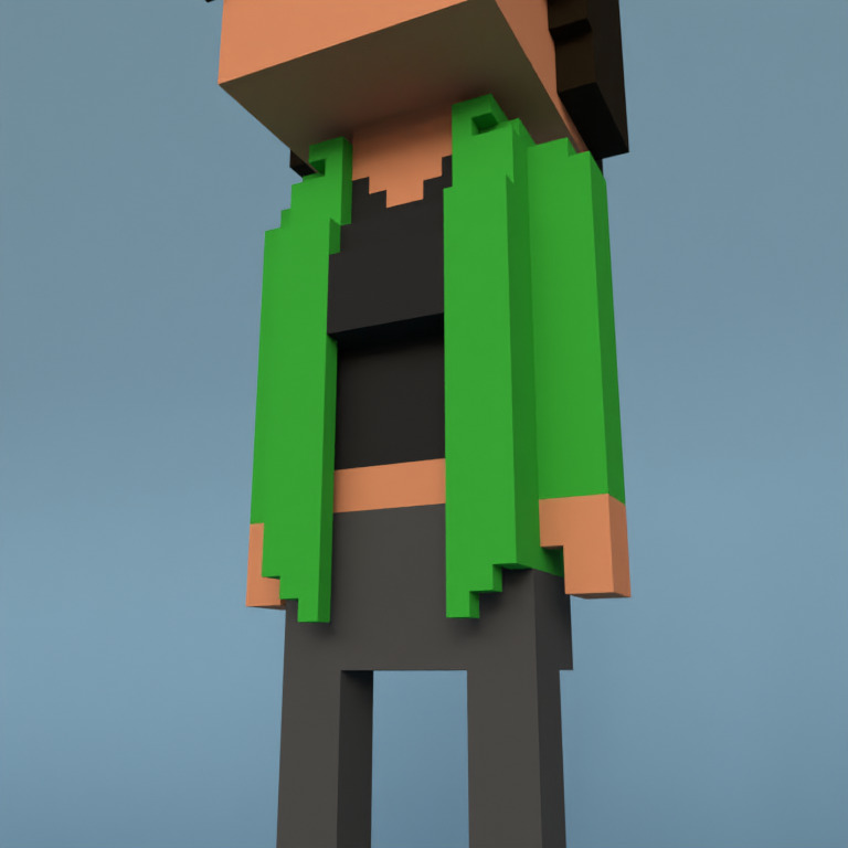 Meebit #9018 — Outfit