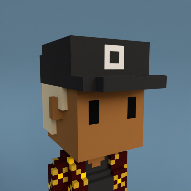 Meebit #9019 — Portrait