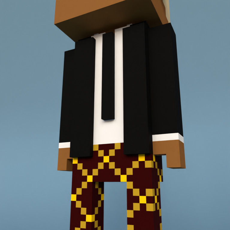 Meebit #9021 — Outfit