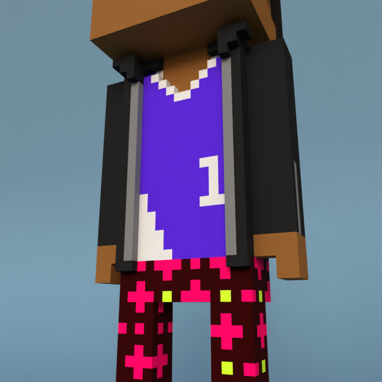 Meebit #9023 — Outfit