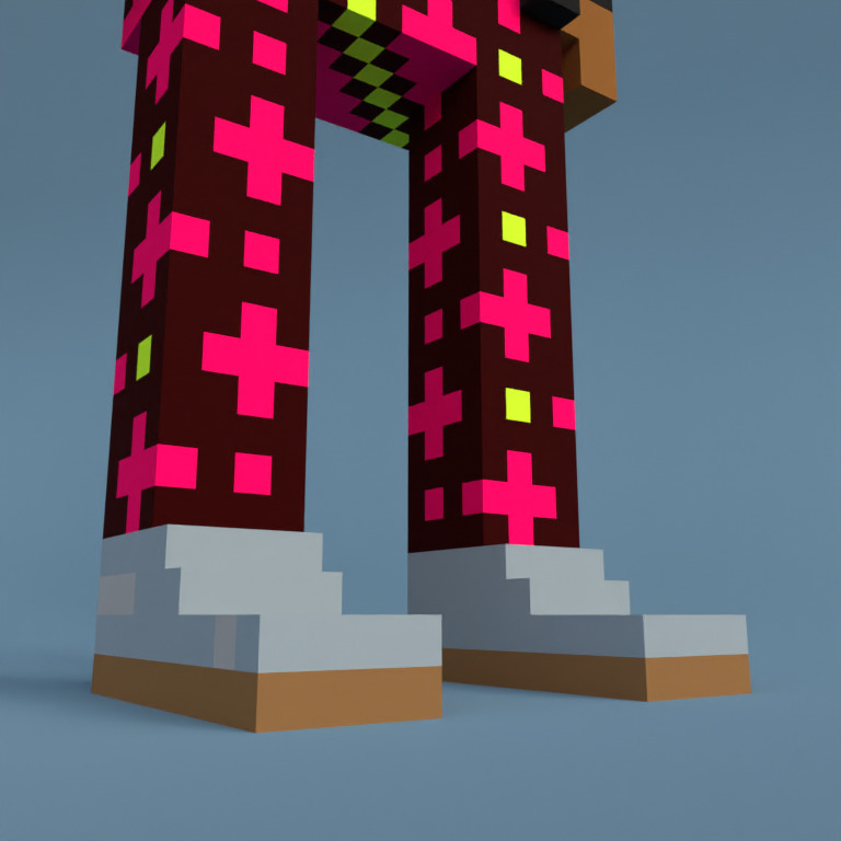 Meebit #9023 — Shoes