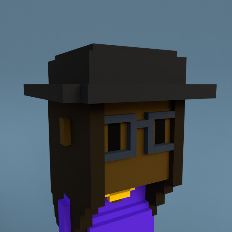 Meebit #9027 — Portrait