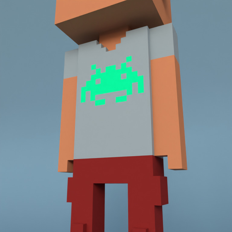 Meebit #9030 — Outfit