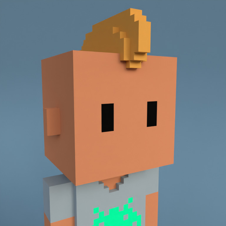 Meebit #9030 — Portrait