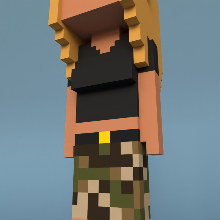 Meebit #9032 — Outfit
