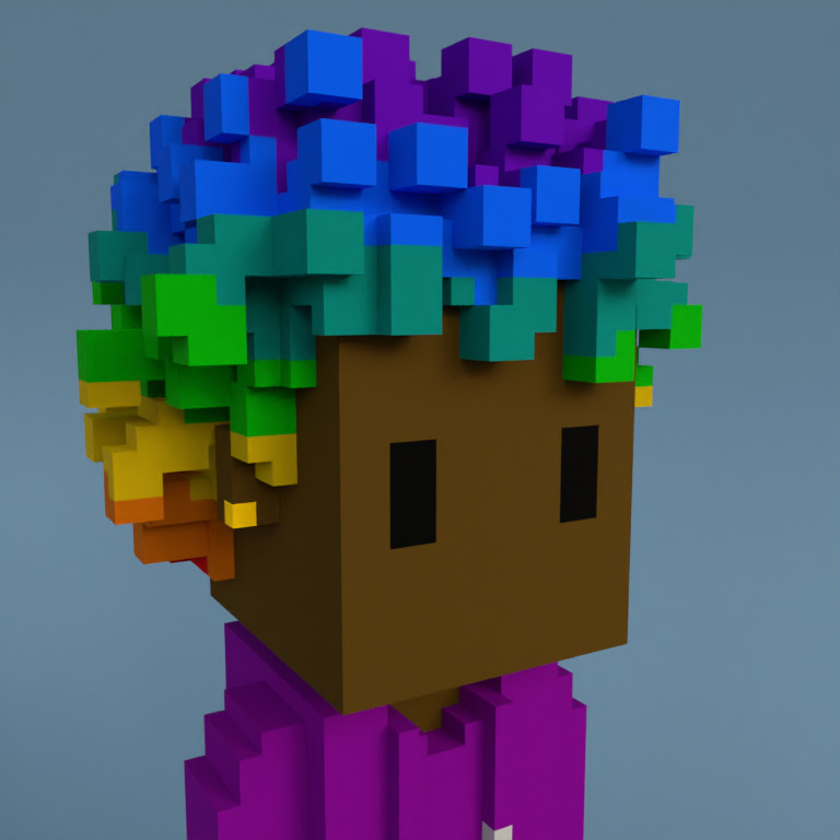 Meebit #9034 — Portrait