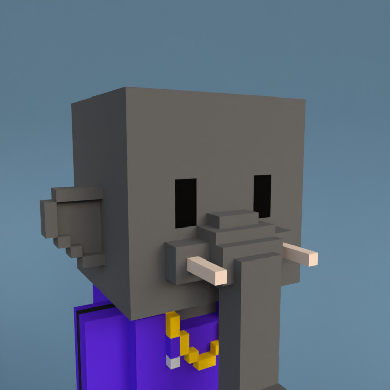 Meebit #9035 — Portrait