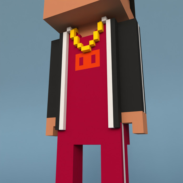 Meebit #9036 — Outfit